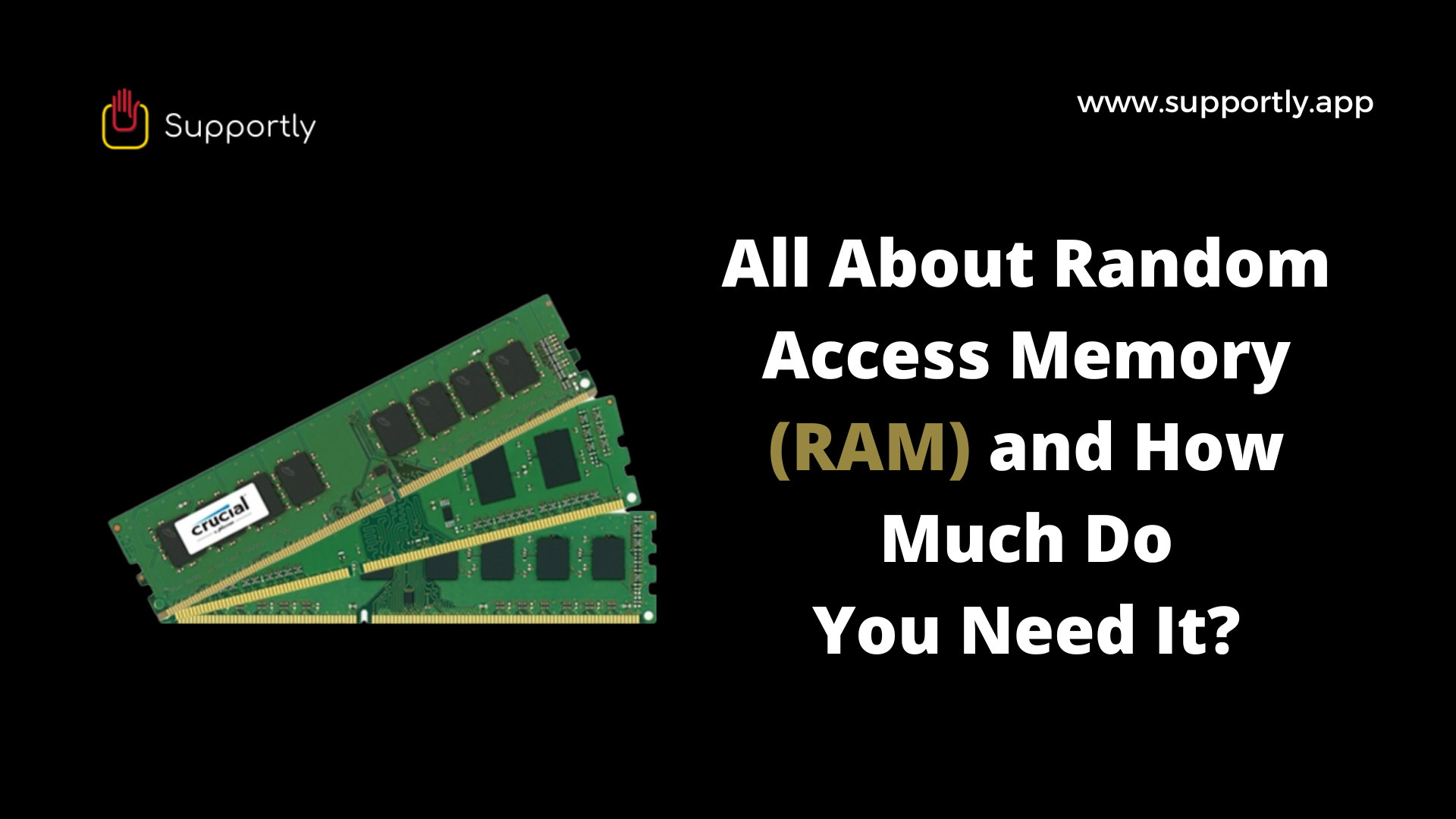 All About Random Access Memory (RAM) and How Much Do You Need It?