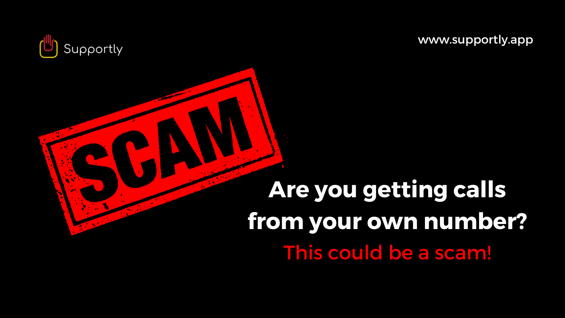 Getting calls from your own number? This could be a scam!