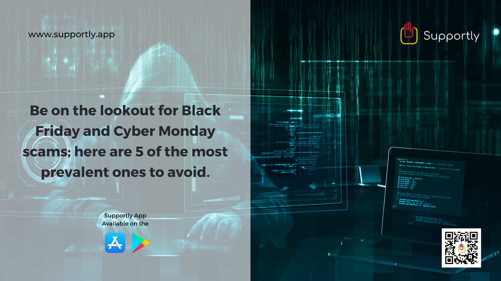 Be on the lookout for Black Friday and Cyber Monday scams; here are 5 of the most prevalent ones to avoid.