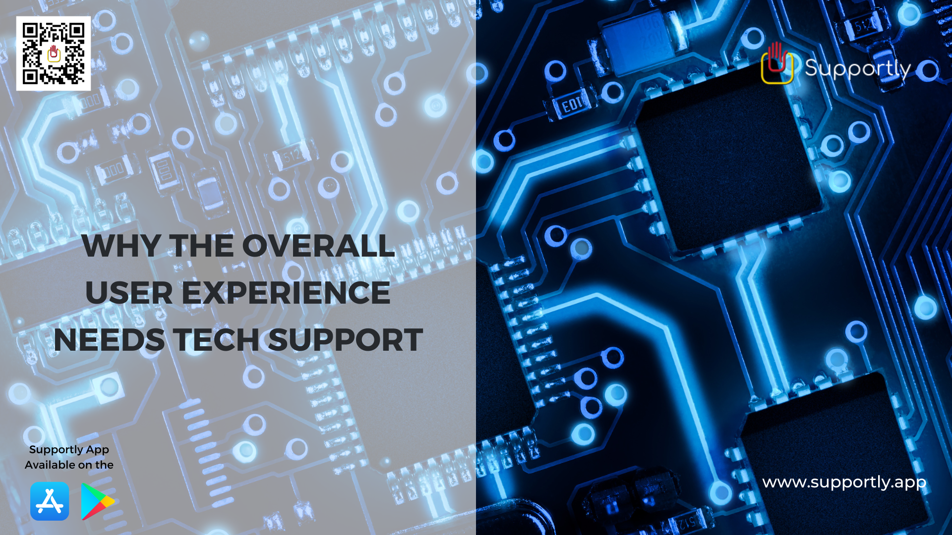 WHY THE OVERALL USER EXPERIENCE NEEDS TECH SUPPORT