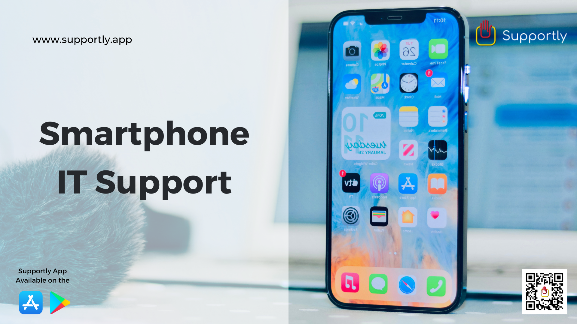 Smartphone IT tech Support