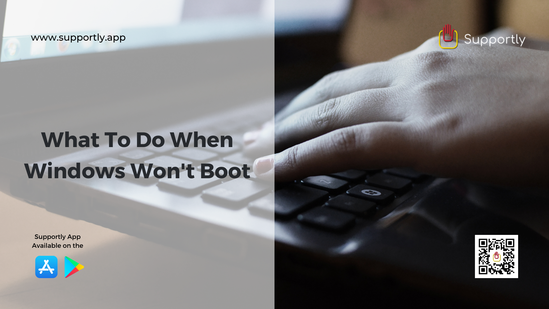 What To Do When Windows Won't Boot