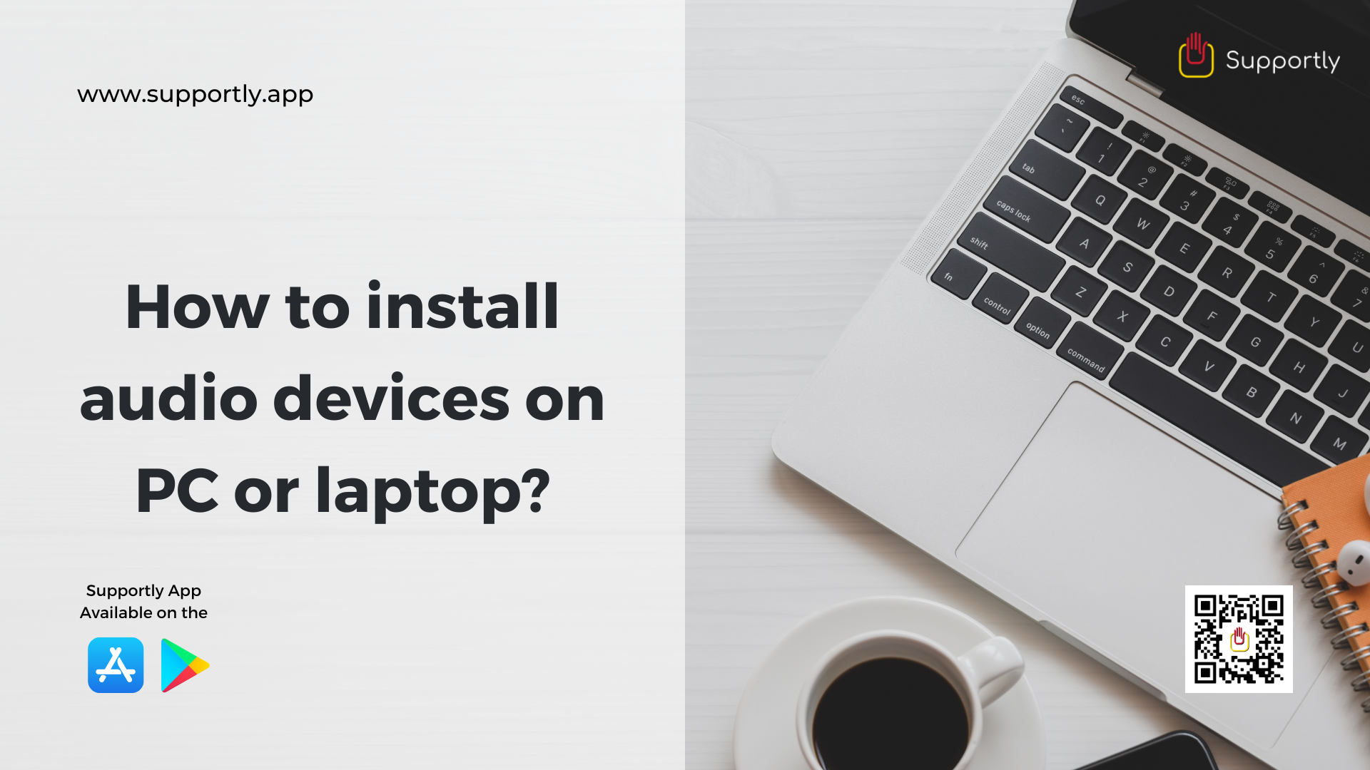 How to install audio devices on PC or laptop?