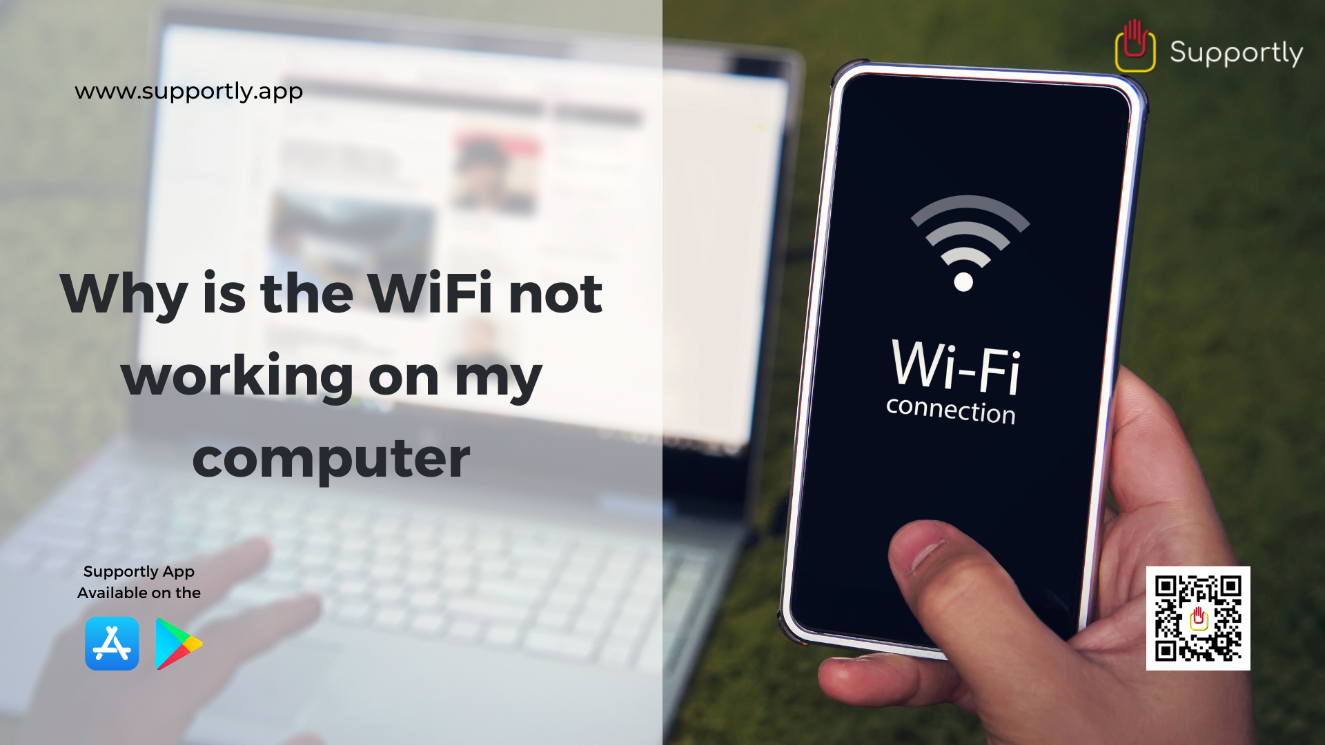 Why is the WiFi not working on my computer