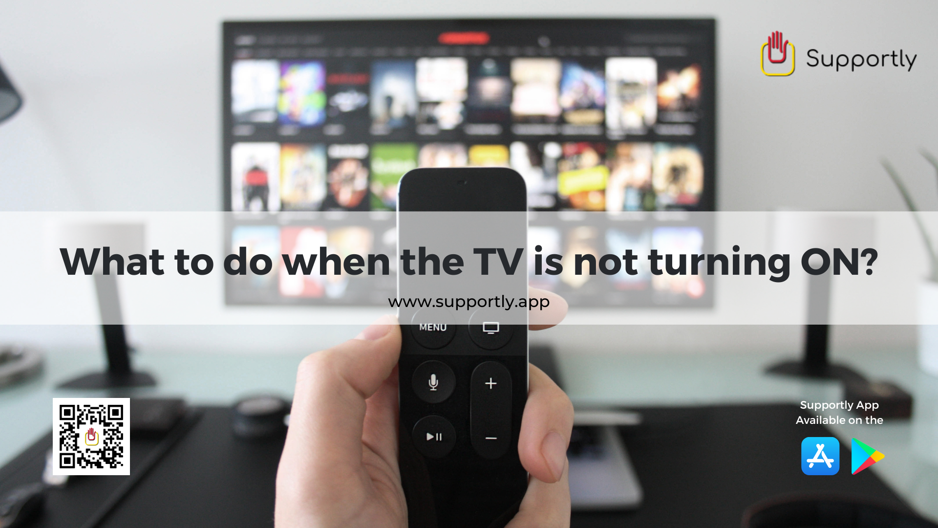 What to do when the TV is not turning ON?