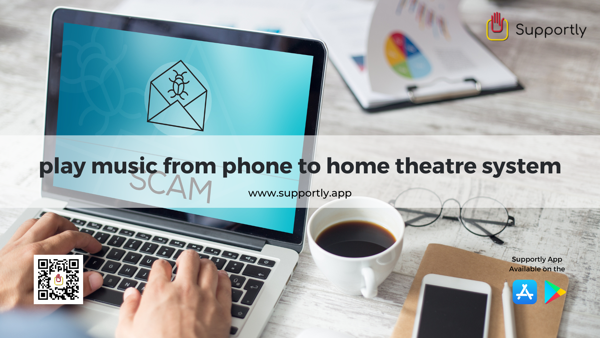 How to play music from phone to home theatre system?