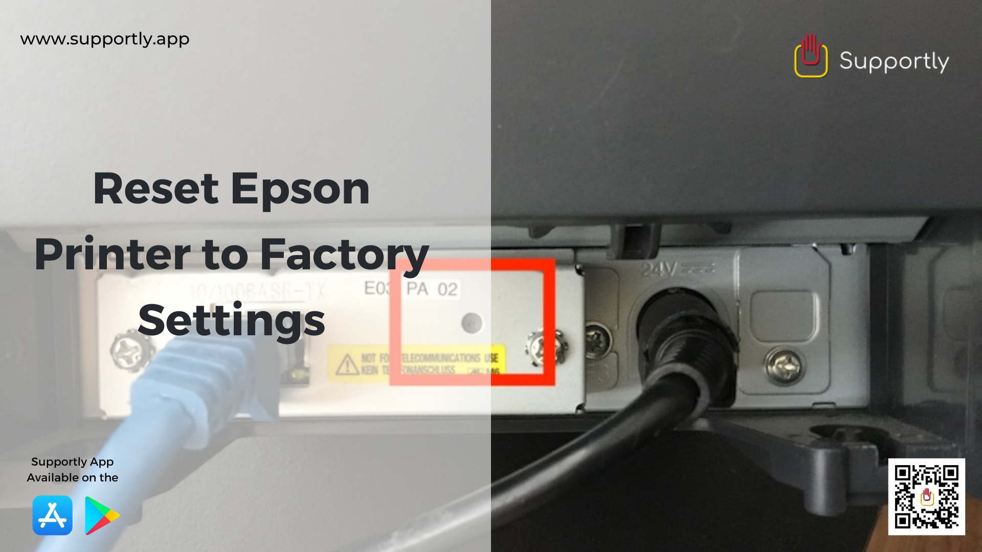How to Reset Epson Printer to Factory Settings
