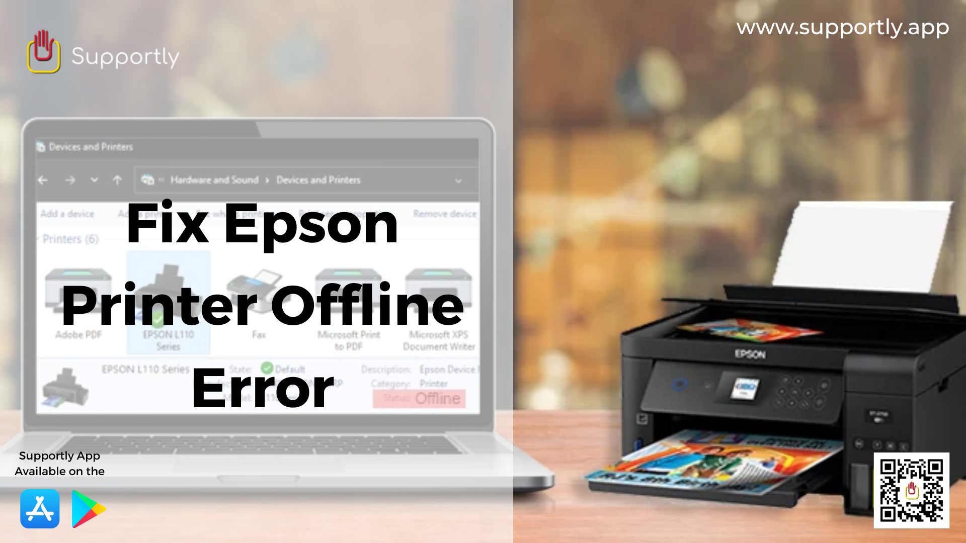 How to Fix Epson Printer offline Error on Windows?
