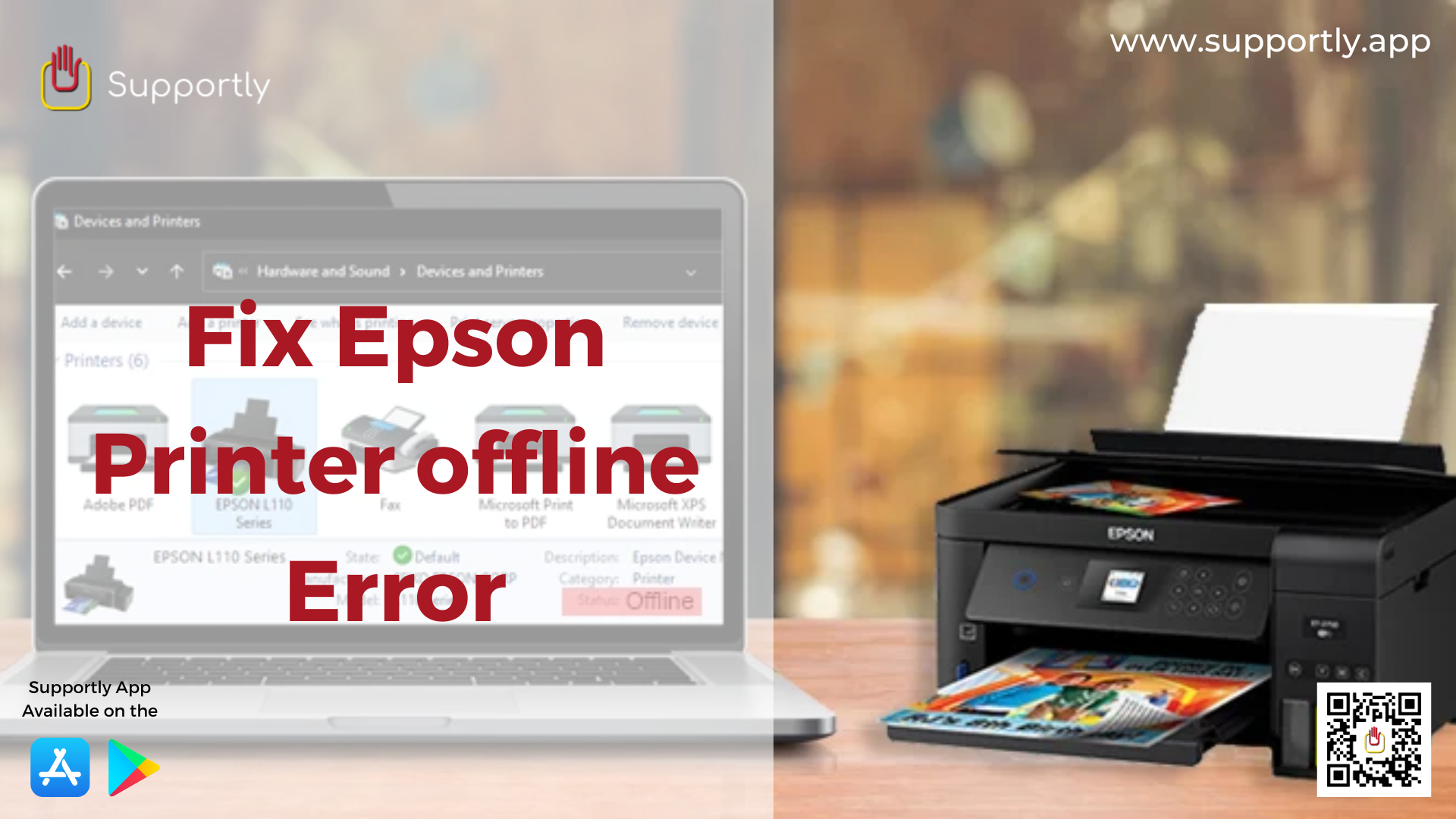 How to Fix Epson Printer offline Error on Windows?