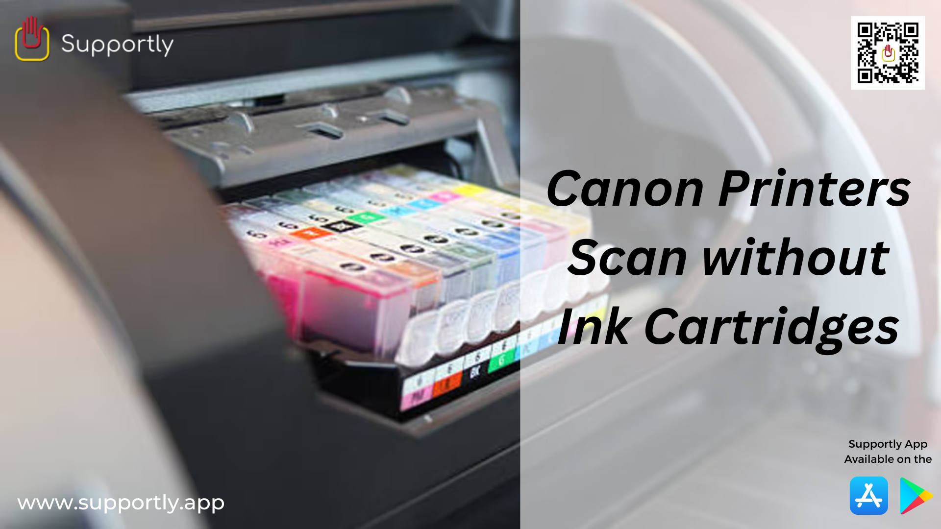 How do Canon Printers Scan without Ink Cartridges?