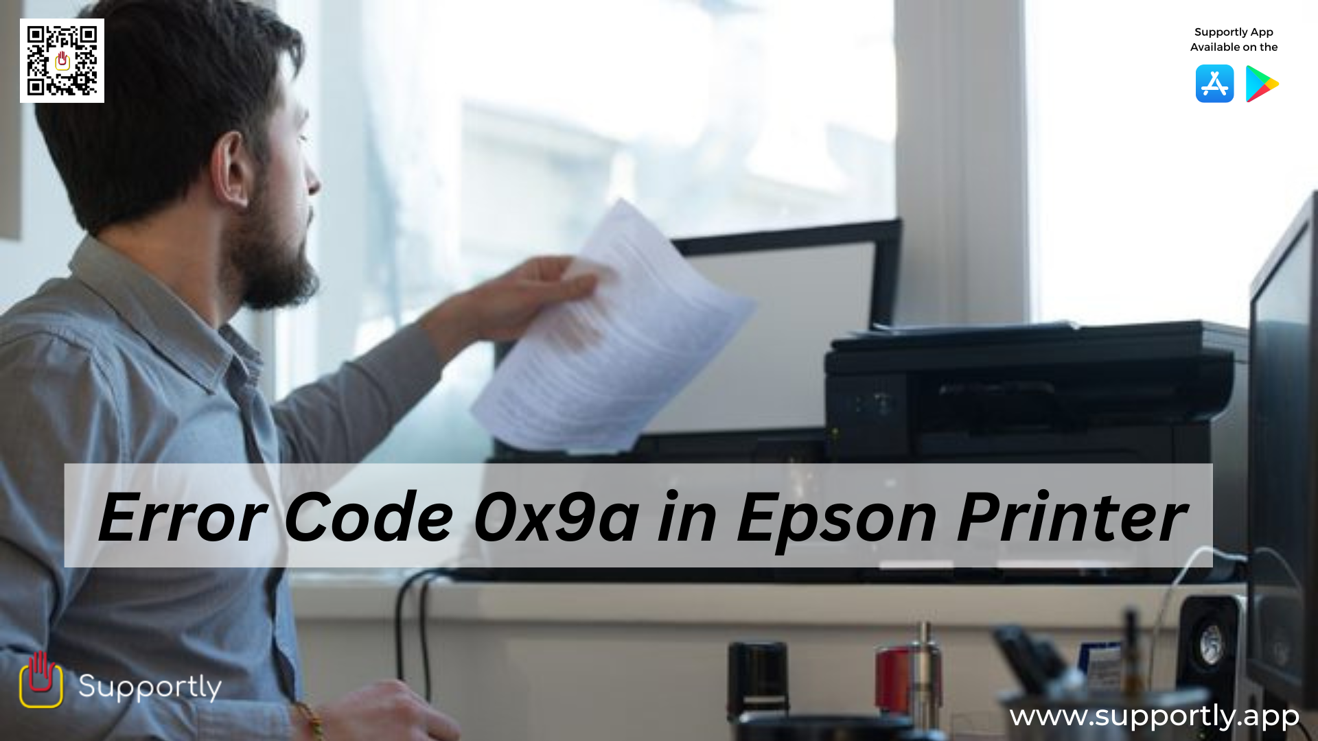 How to Fix Error Code 0x9a in Epson Printer?