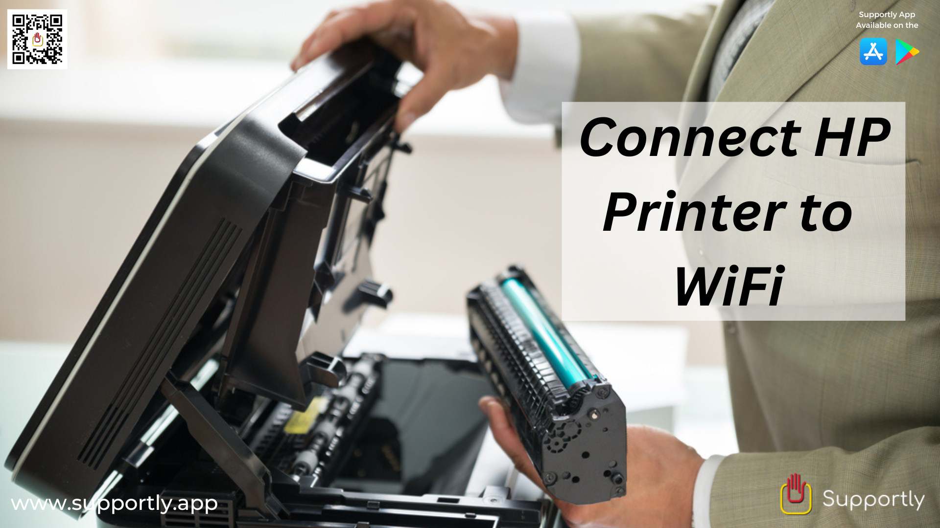 How to Connect to HP Printer to WiFi - Setup HP Printer Wireless?