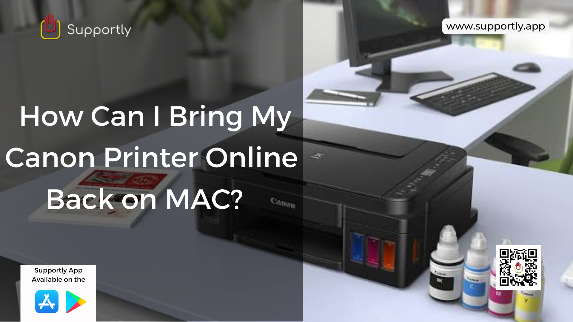 How Can I Bring My Canon Printer Online Back on MAC?