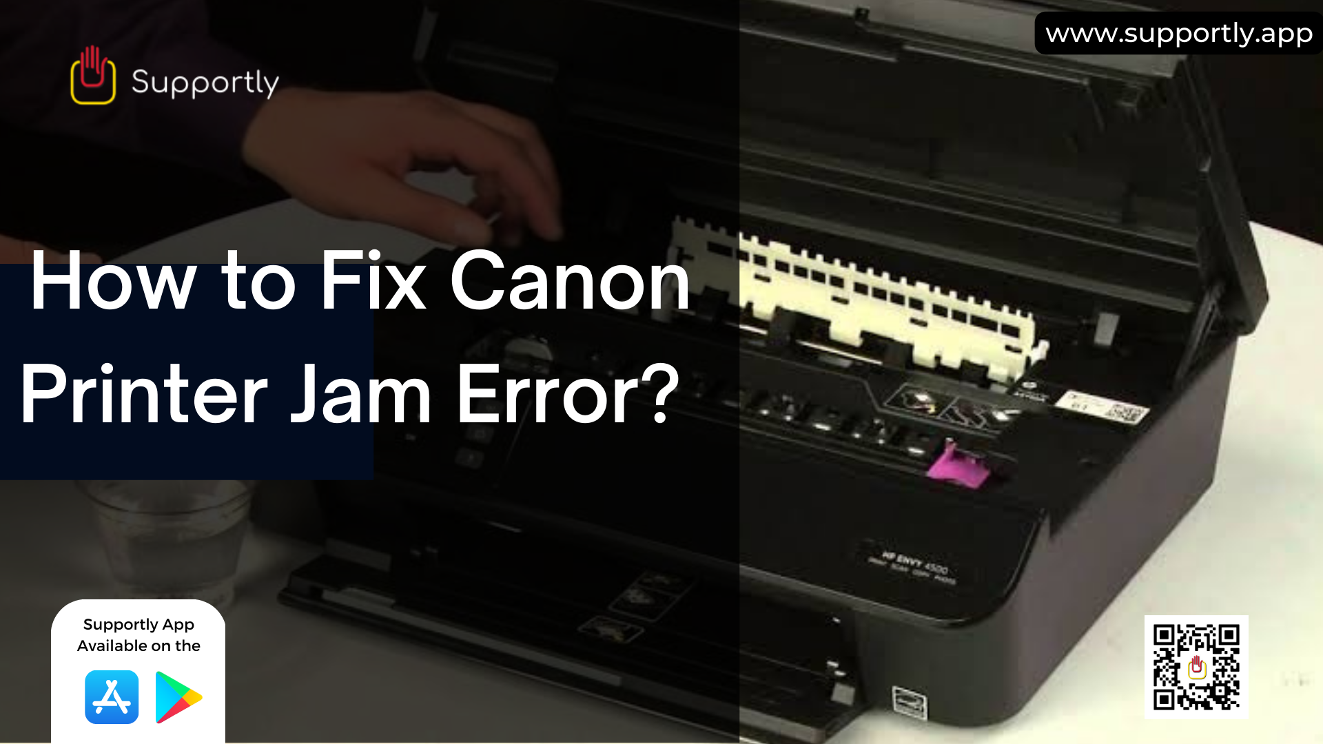 How to Fix Canon Printer Jam Error?
