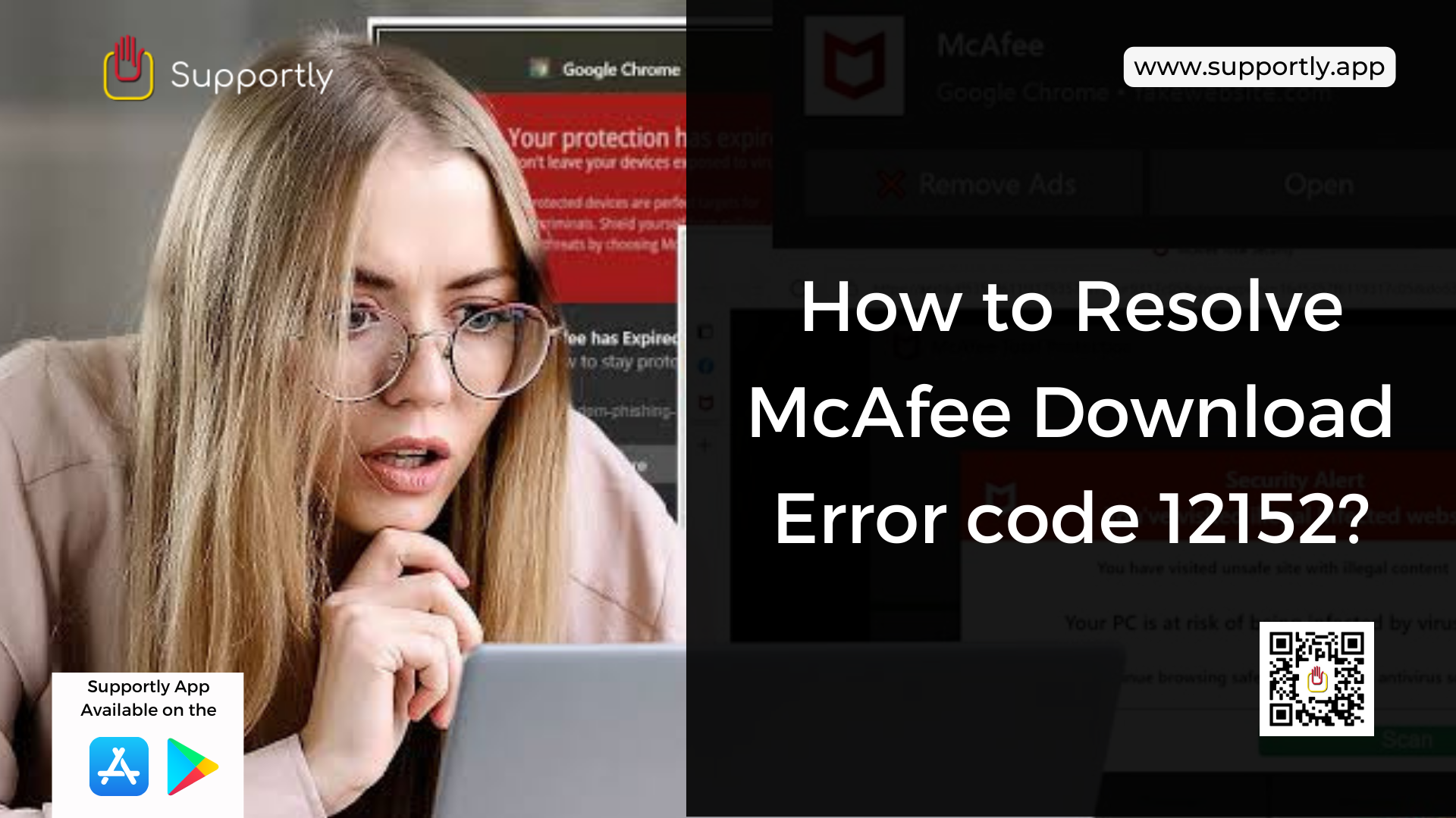 How to Resolve Mcafee Download Error Code 12152?