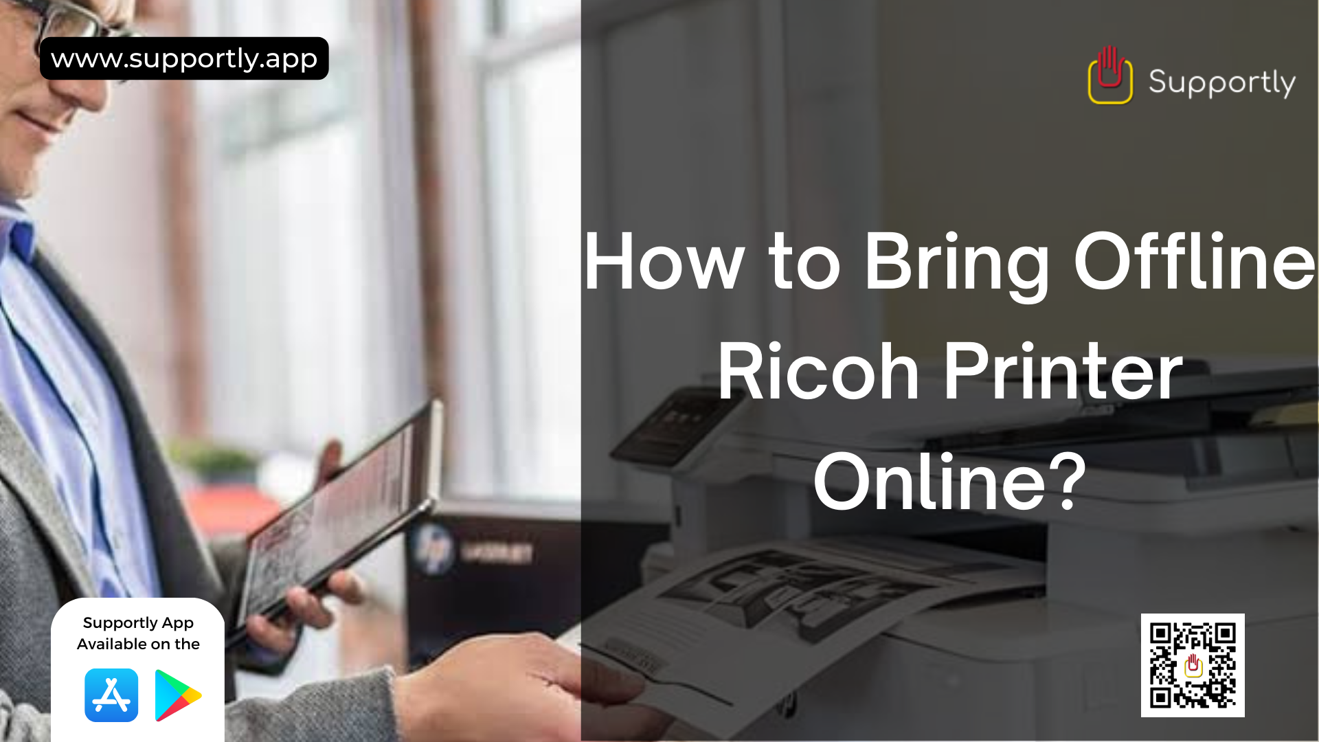How to Bring Offline Ricoh Printer Online - My Printer is Offline