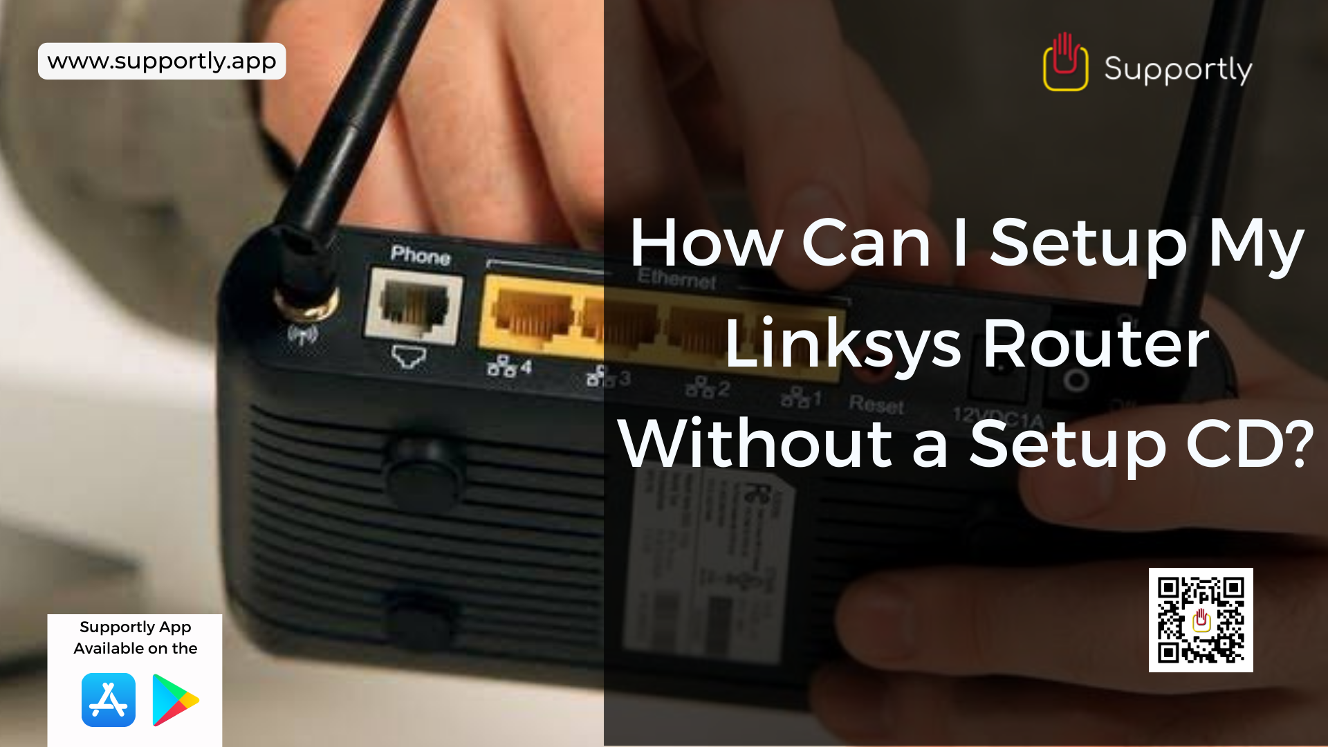 How Can I Setup my Linksys Router Without a Setup CD?