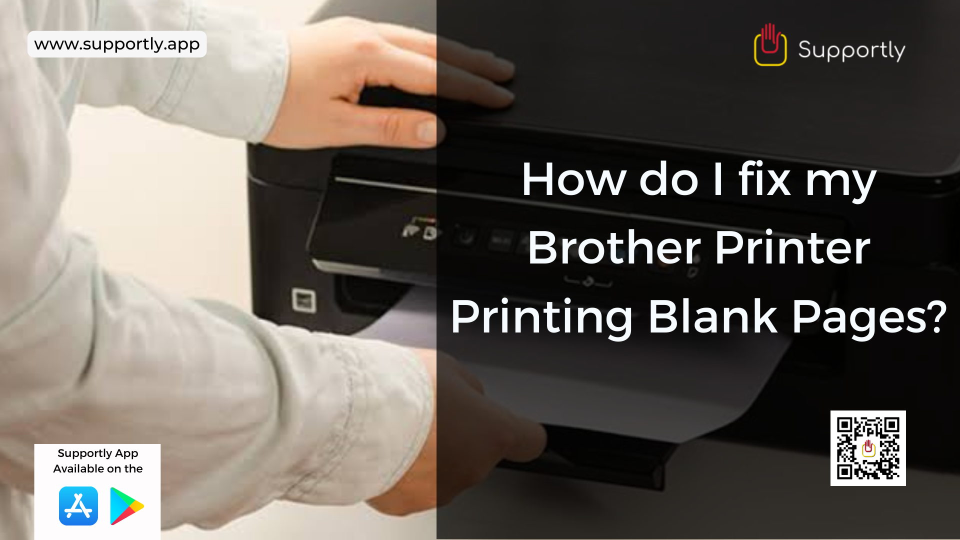 How Do I Fix My Brother Printer Printing Blank Pages?