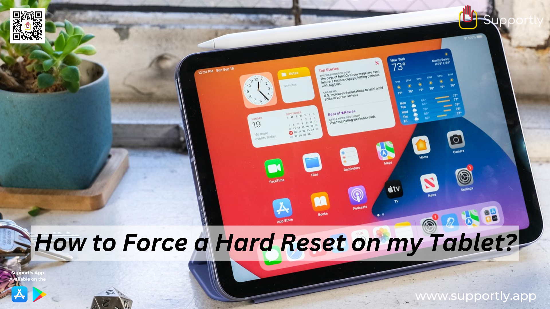 How to Force a Hard Reset on my Tablet?