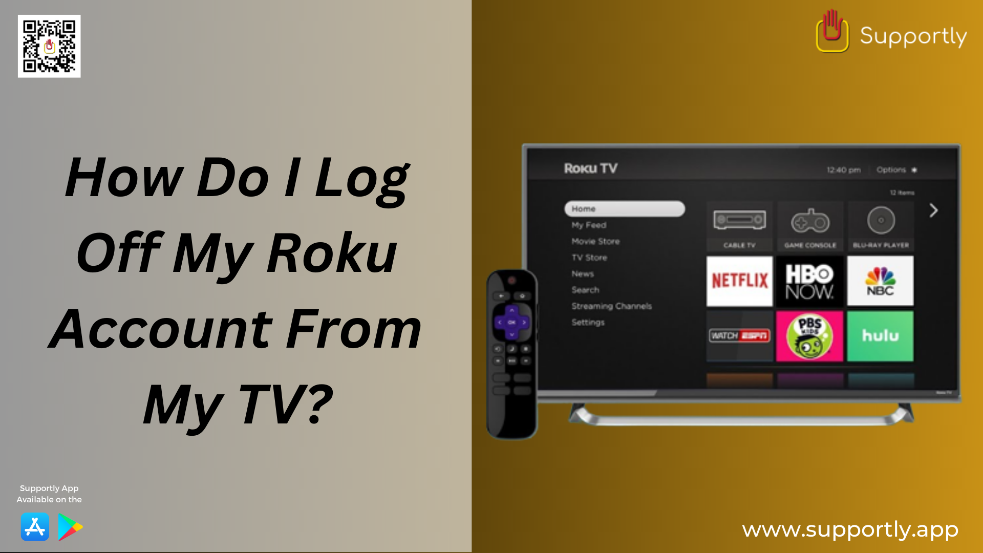 How Do I Log Off My Roku Account From My TV?