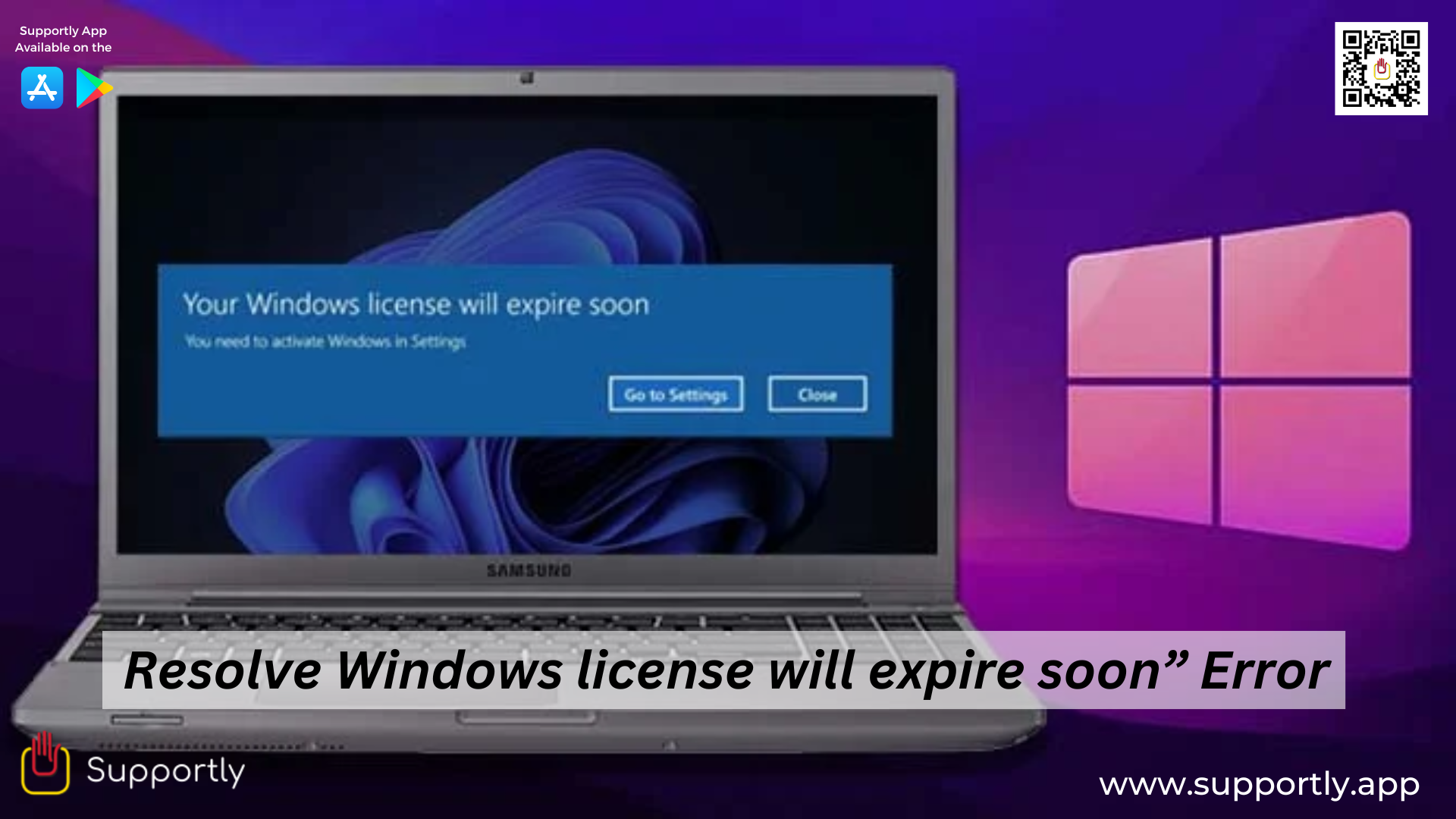 How to Resolve “Your Windows license will expire soon” Error?