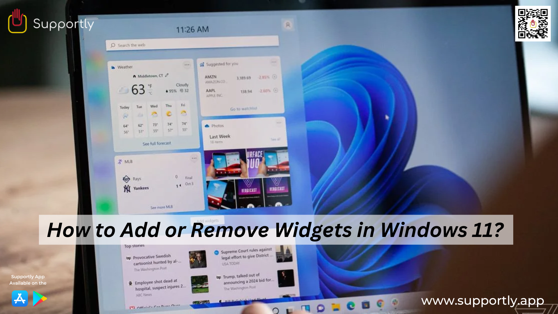 How to Add or Remove Widgets in Windows 11?