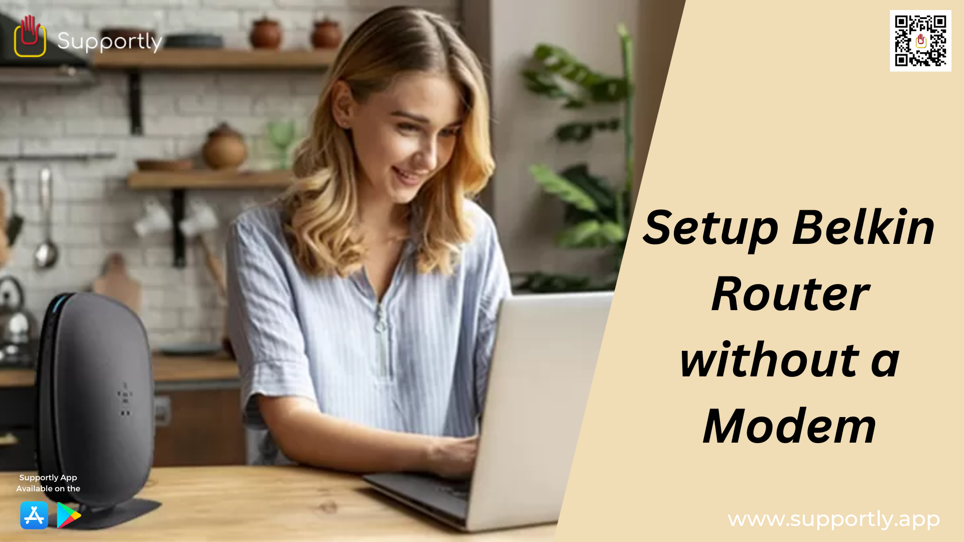 How Do I Setup My Belkin Router without a Modem?