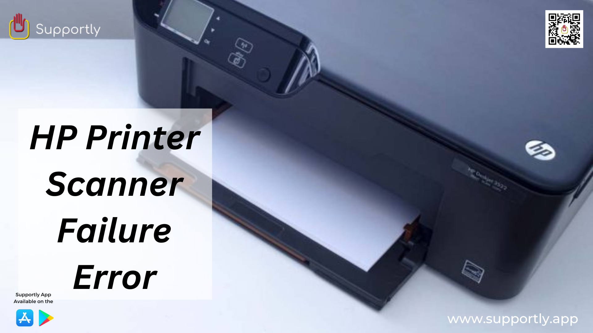 How Can I Fix HP Printer Scanner Failure Error?