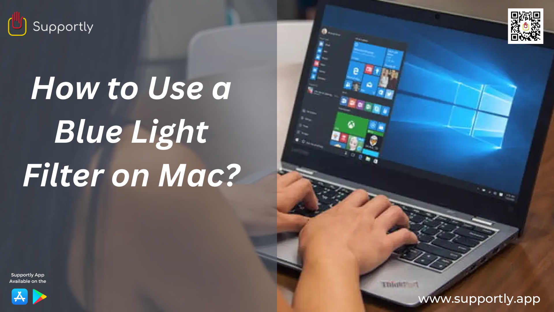 How to Use a Blue Light Filter on Mac?