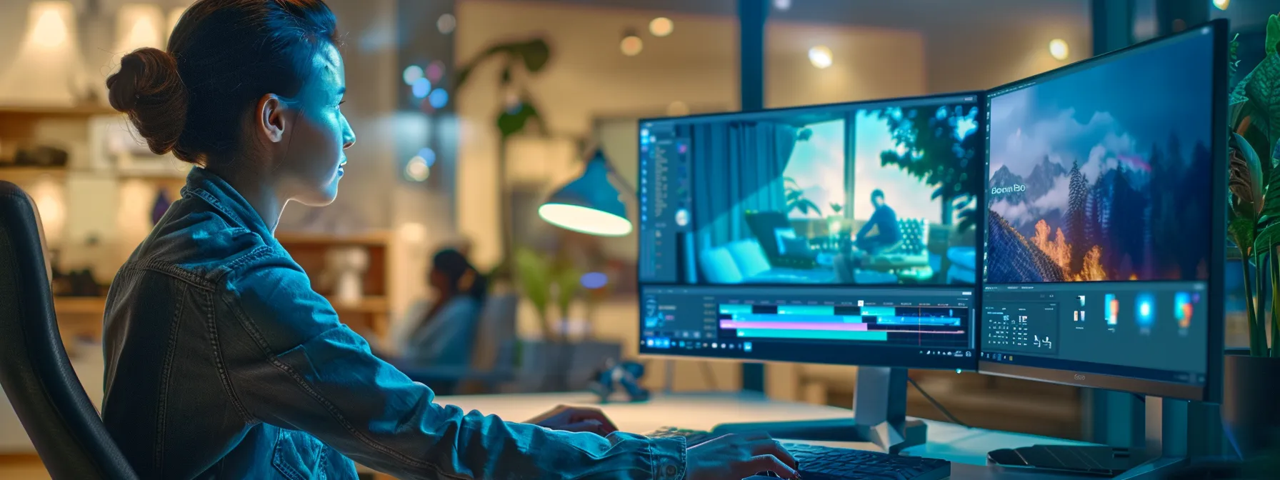 a person browsing the hp support website on a computer screen.