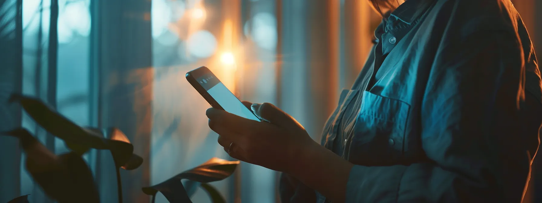 a person holding a phone and dialing the hp printer support phone number.