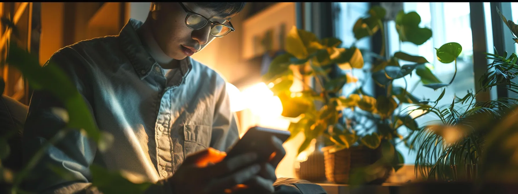 a person confidently dialing a toll-free number on their phone for brother printer support.