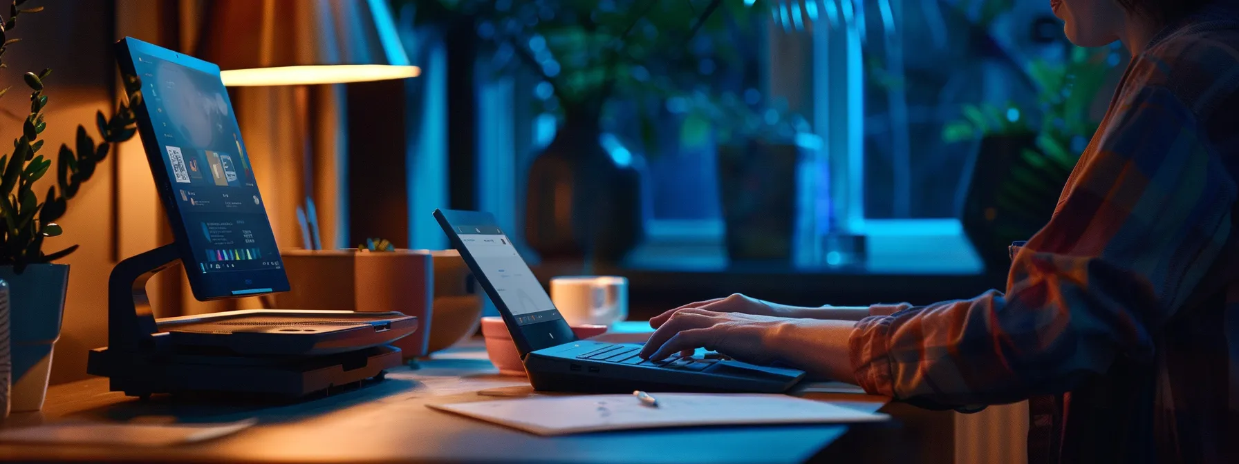 a person sending a direct message to @hpsupport on twitter for hp printer assistance.