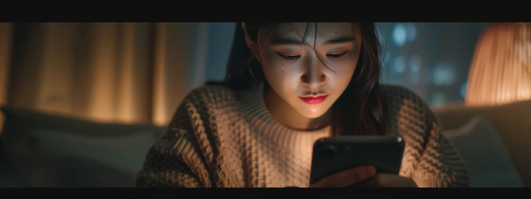 a person carefully checking and verifying server settings on their iphone.