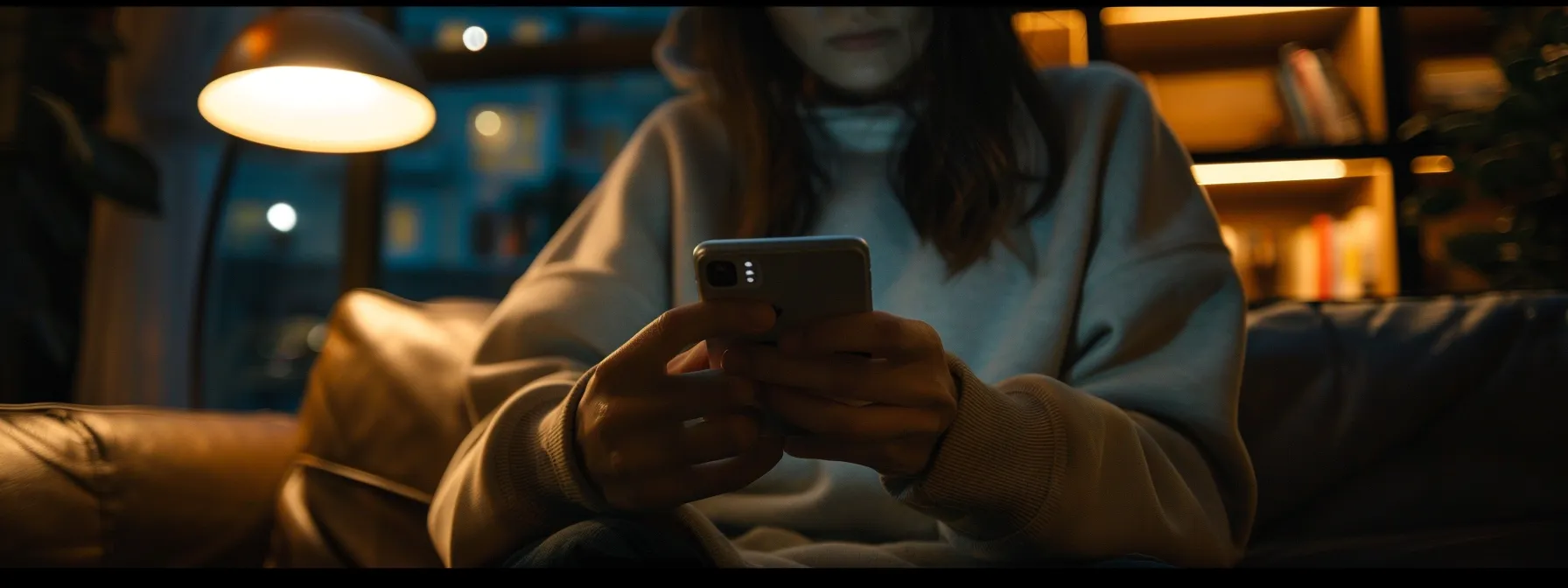 person navigating iphone settings to remove and re-add msn email account.