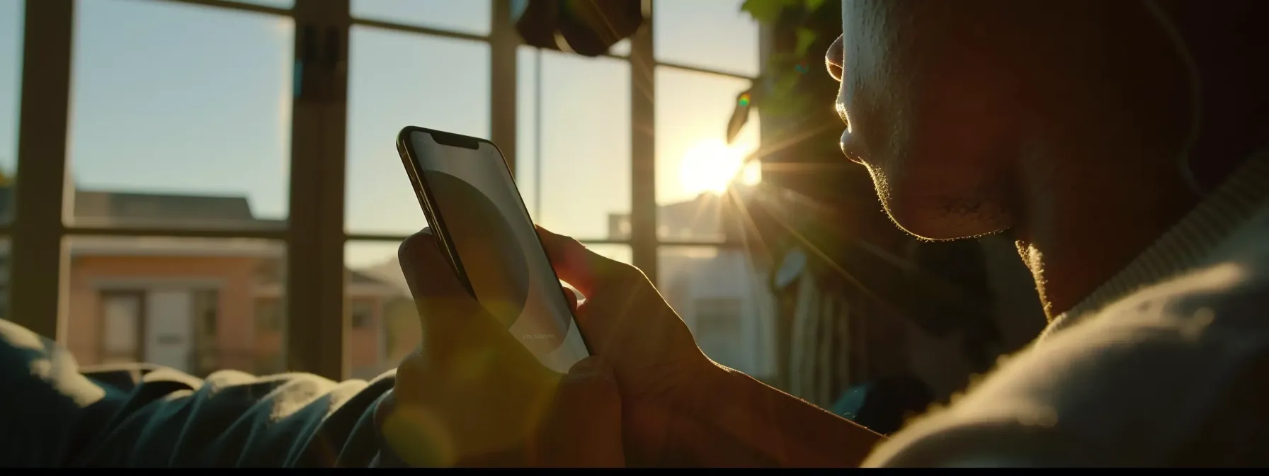 a person tapping on the 'software update' option in the iphone settings menu.