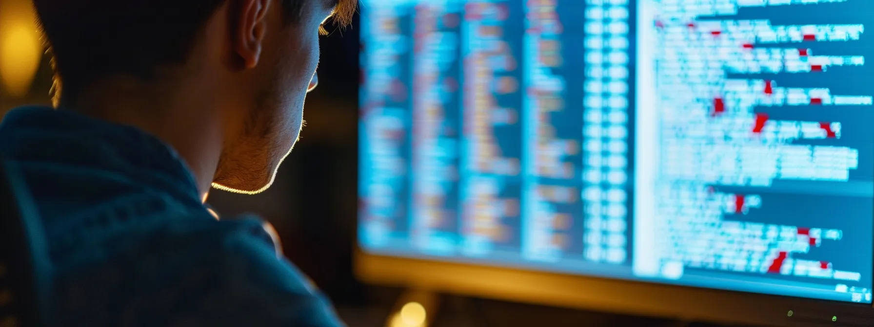 a person browsing through a list of phone numbers on a computer screen to find the right telephone number for brother printer support.