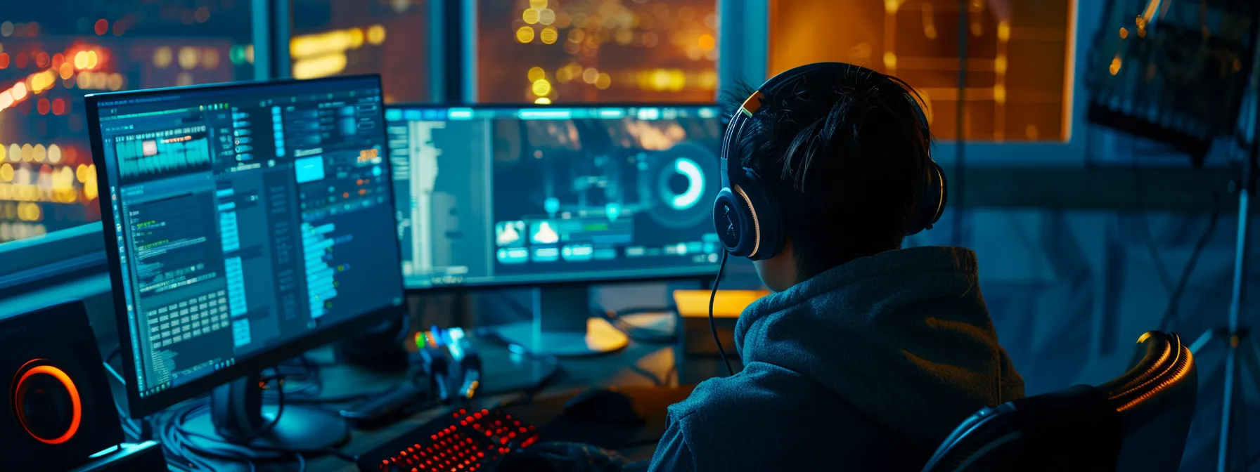 a person using a computer to protect their system against common update failures.