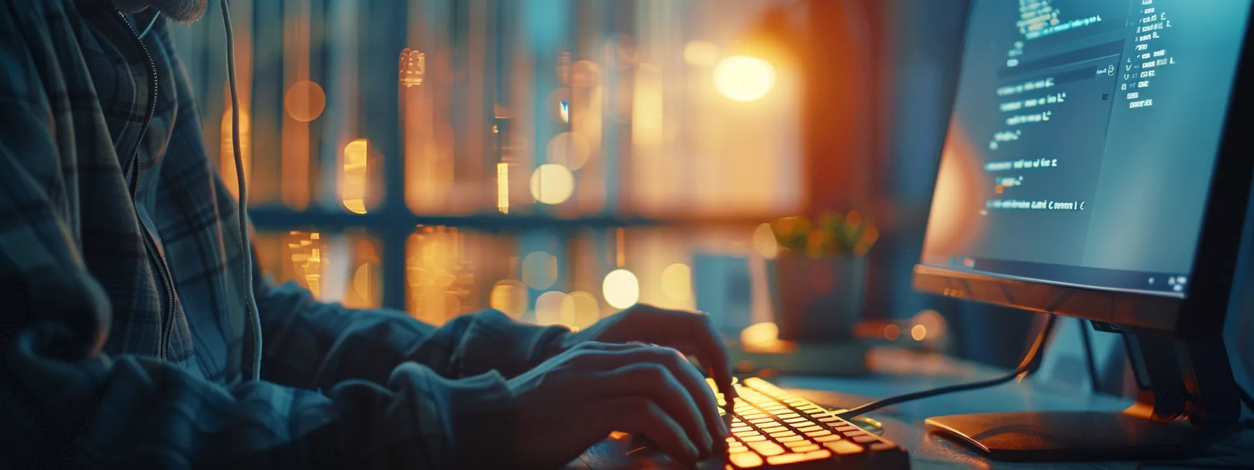 a person entering login credentials on the computer screen to access comcast business router admin panel.