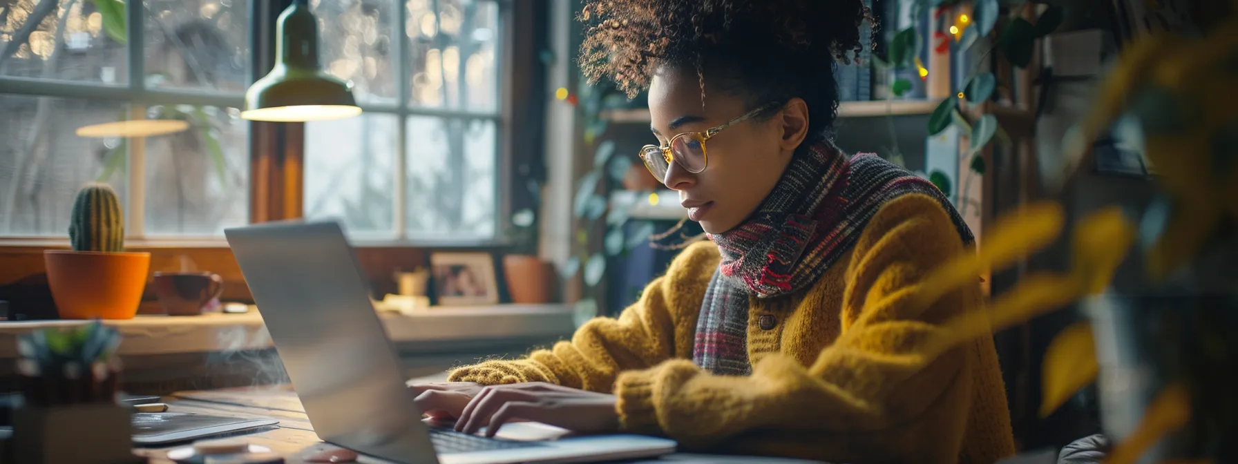 a person using a laptop while checking social media for hp printer support.