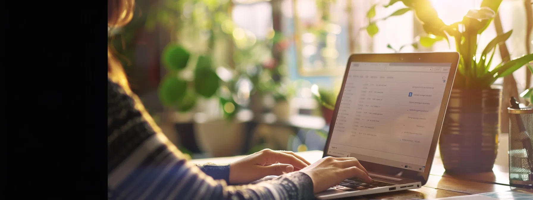 a person successfully updating their email client software on a sleek, modern device, ensuring seamless synchronization with msn email across multiple platforms.