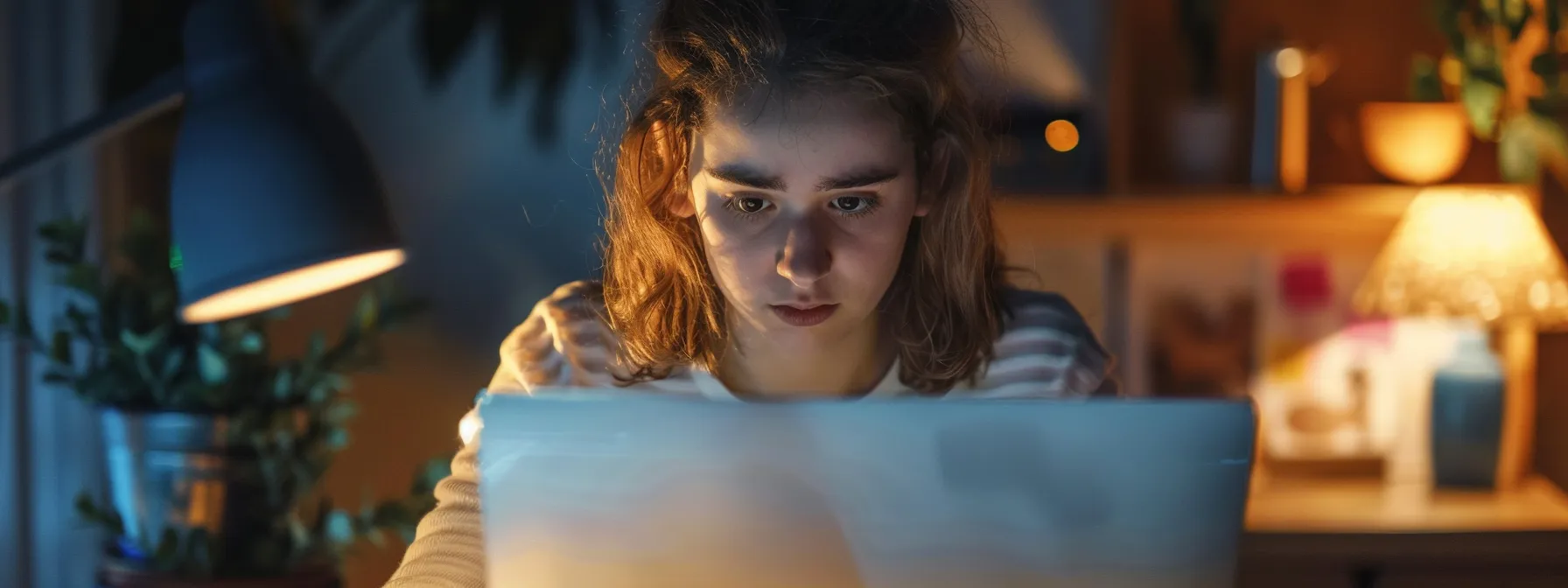 a person checking their spam folder on their computer, looking perplexed as they discover legitimate emails mistakenly caught in the filter.