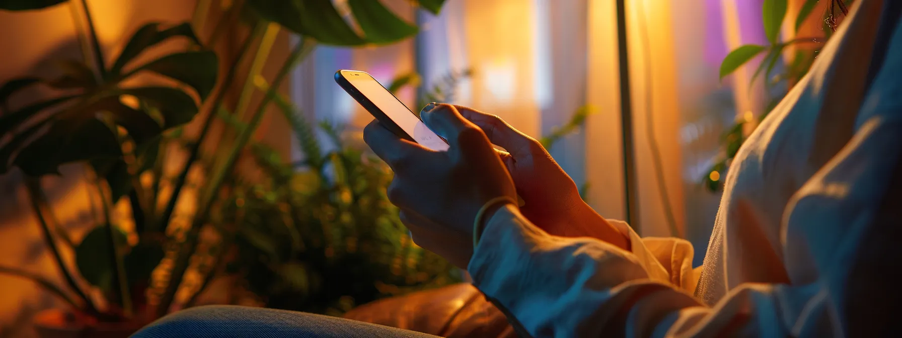 a person setting up two-factor authentication on their phone with a strong password and checking for software updates to enhance security for their msn email.