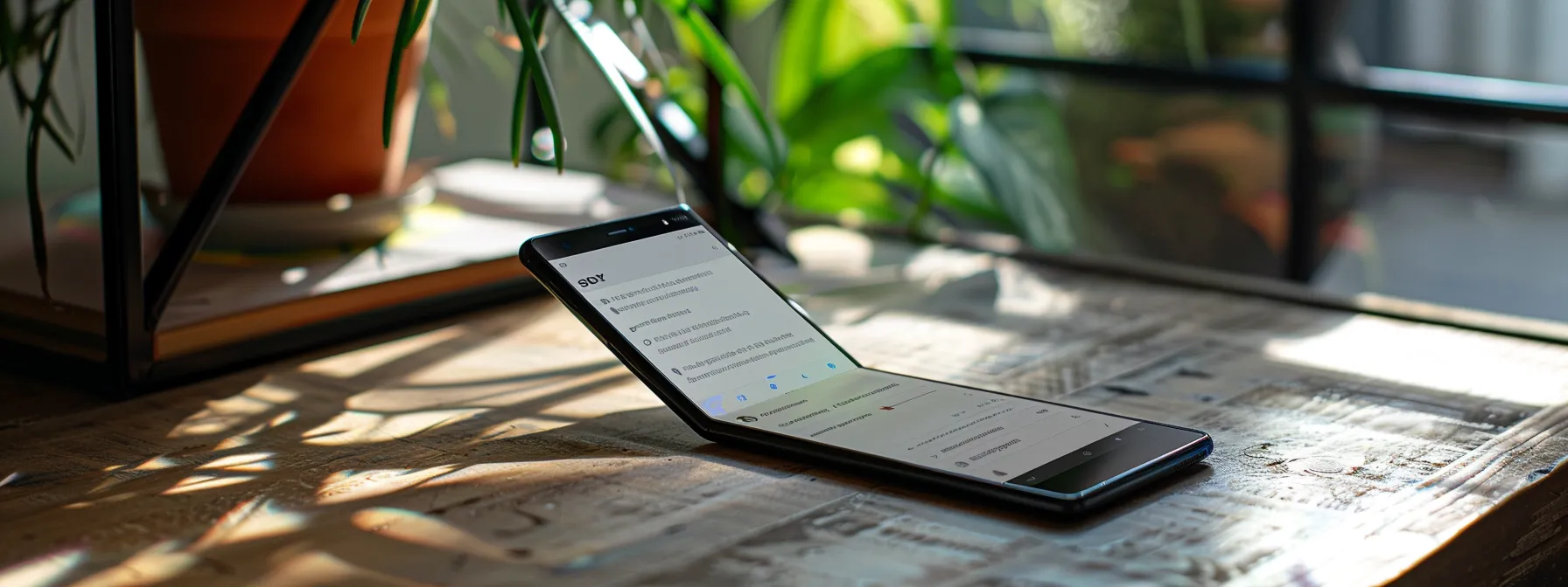 a smartphone screen displaying the msn email app download page, with a sleek and user-friendly interface.