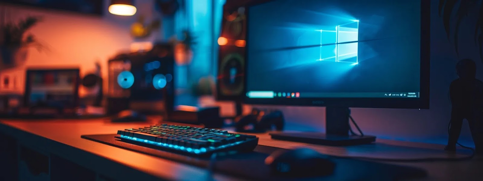 a computer screen displaying a windows update troubleshooter tool running with a progress bar, indicating troubleshooting process.