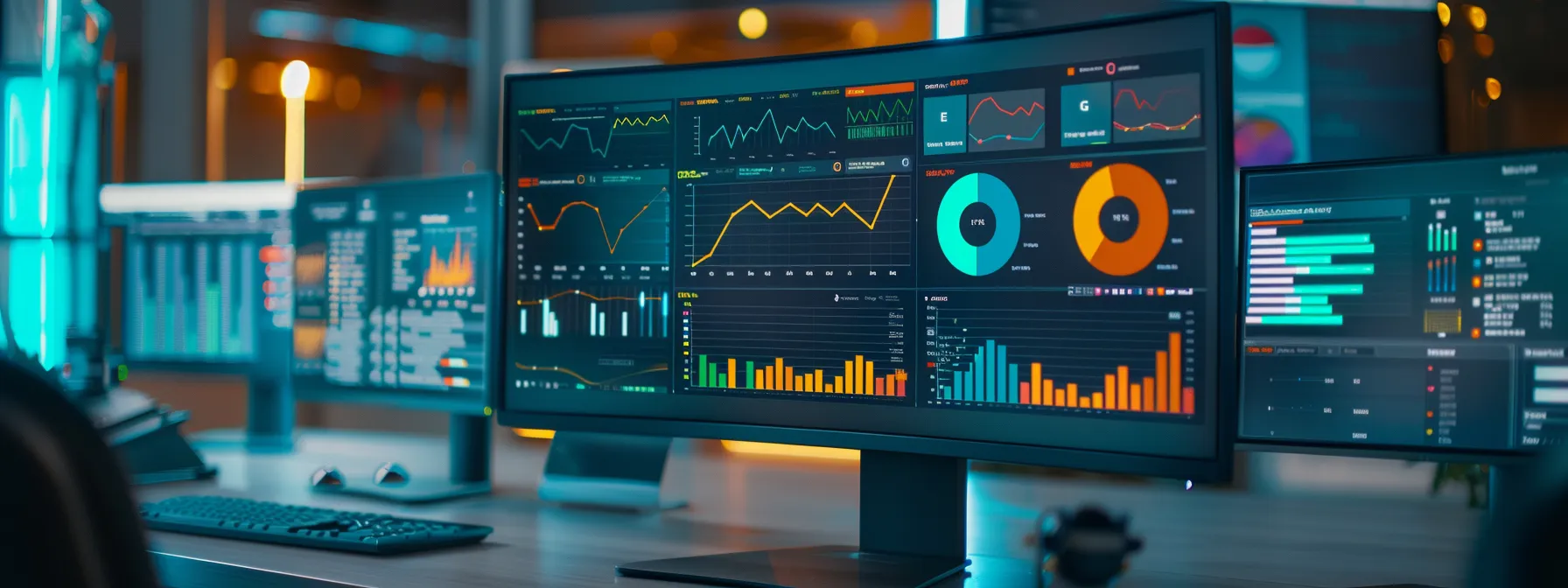 a computer screen displaying a user adjusting antivirus software settings, with colorful bars indicating real-time scanning configurations and resource consumption levels.