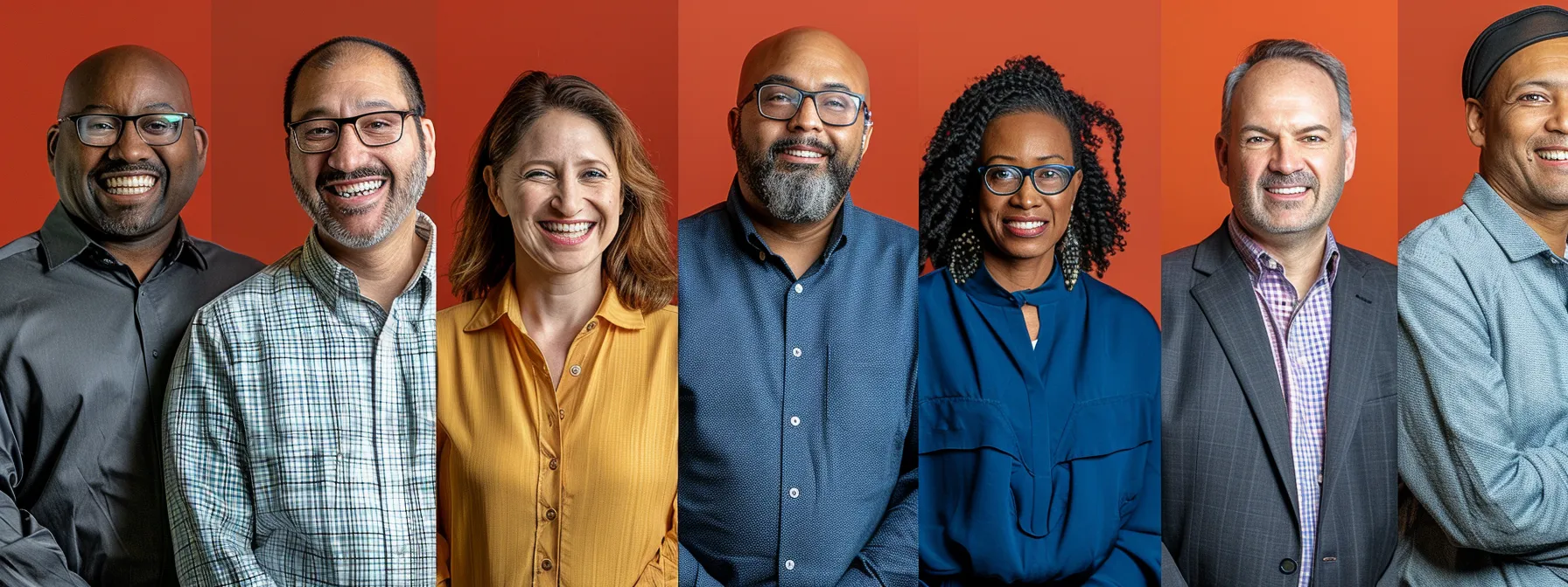 a diverse group of individuals on a conference call with microsoft support specialists, each focused on a different tech-related issue.