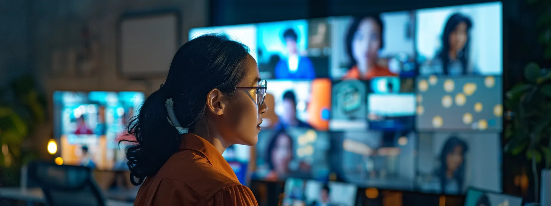 a person confidently choosing between various windows customer service options displayed on a computer screen.