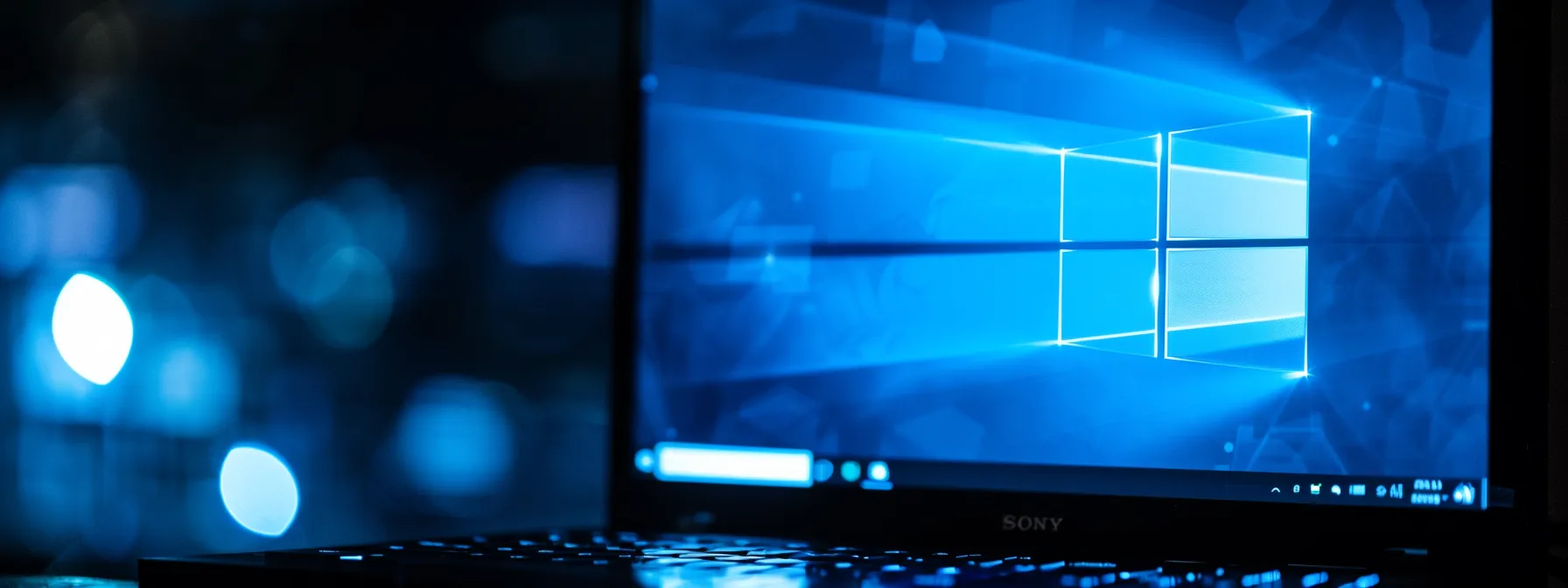 a computer screen displaying a command prompt window running a system file checker (sfc) scan to repair system files and restore a missing taskbar in windows 10/11.
