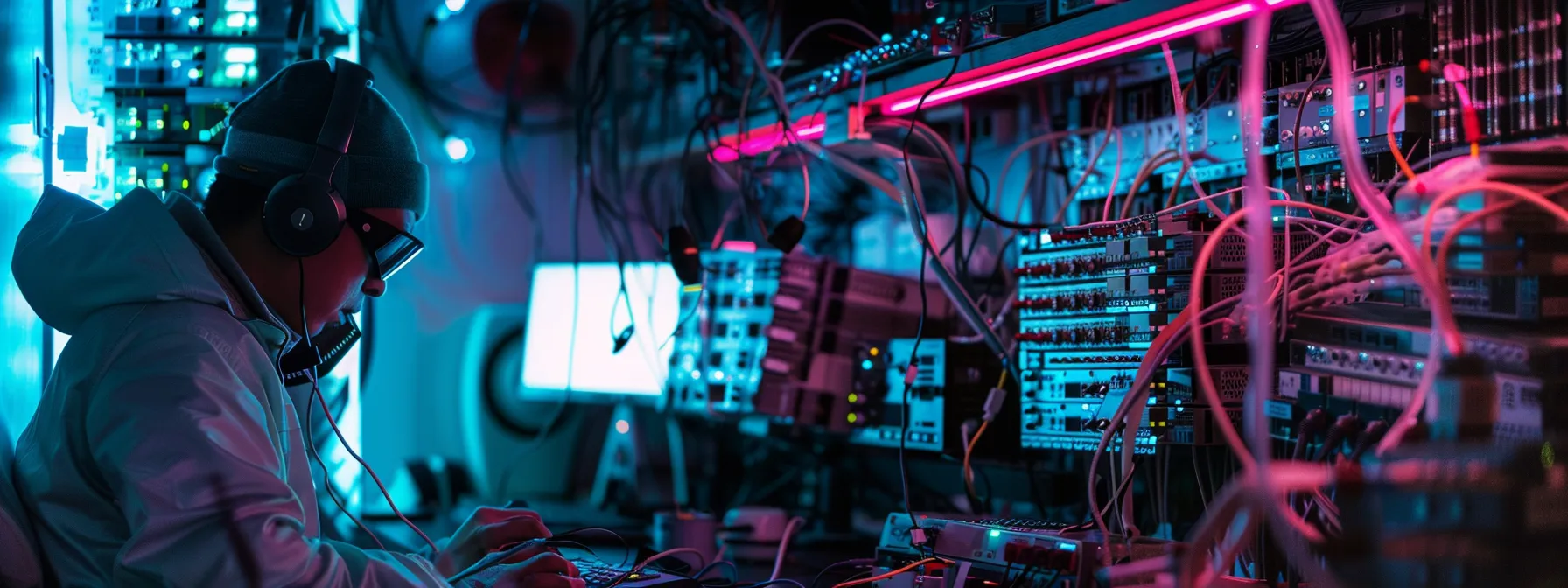 a technician diligently troubleshooting a complex network of blacklisted ip addresses and email relay restrictions to ensure reliable email delivery.